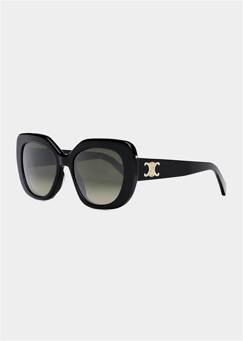 butterfly sunglasses in acetate celine|Celine Triomphe Acetate Butterfly Sungl.